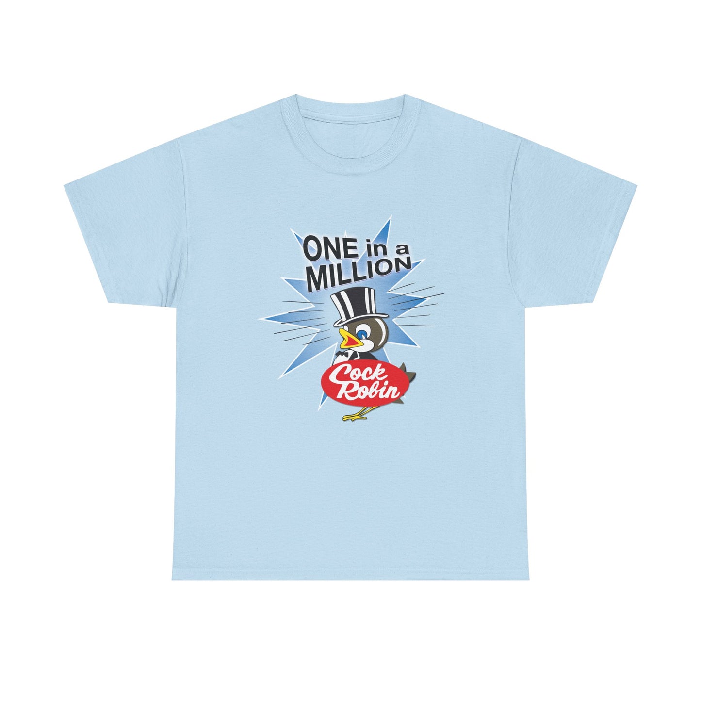 Cock Robin ONE in a MILLION T-Shirt - Retro Hamburger & Ice Cream Shop