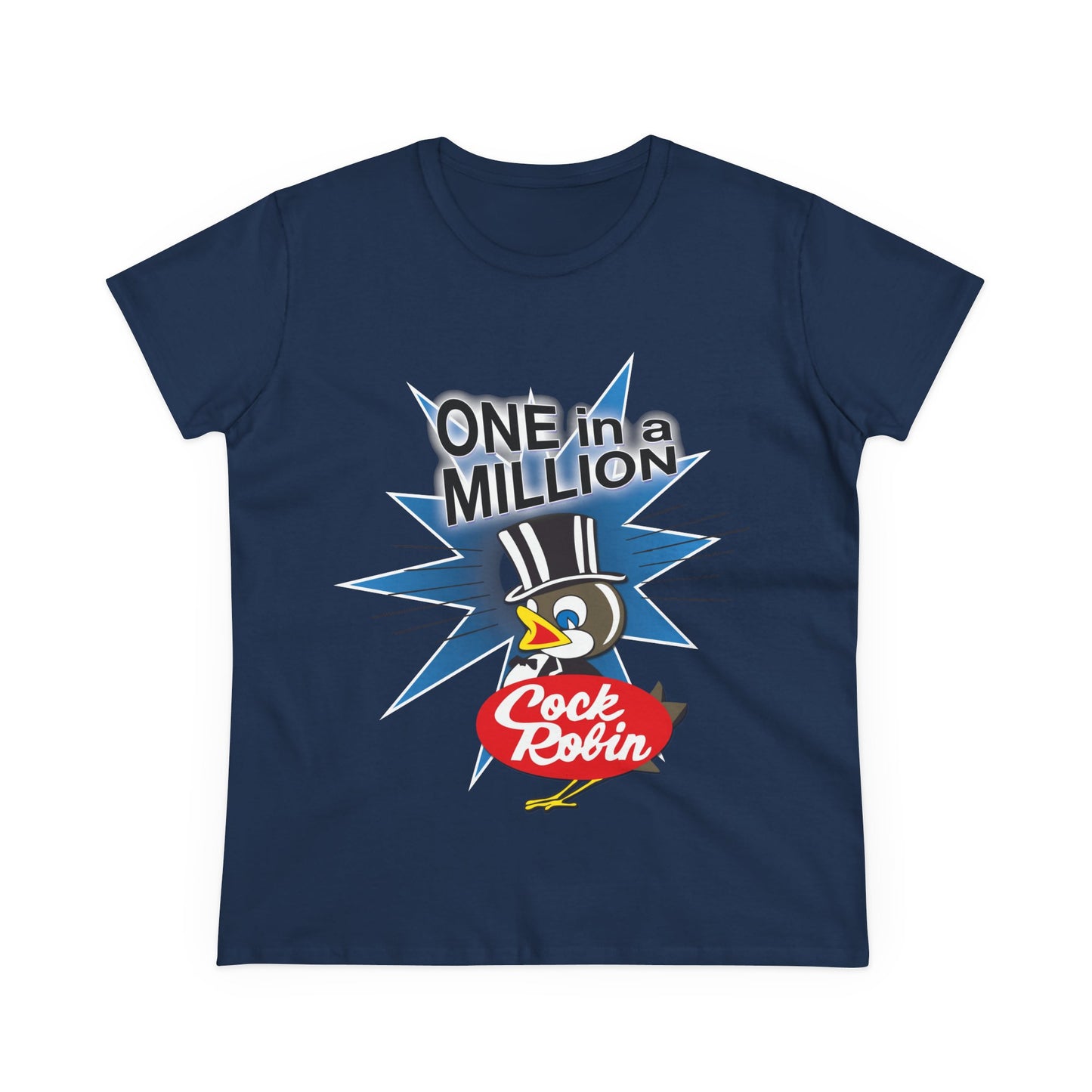 Women's Cock Robin ONE in a MILLION T-Shirt – Retro Graphic Tee