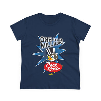 Women's Cock Robin ONE in a MILLION T-Shirt – Retro Graphic Tee