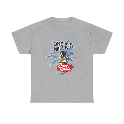 Cock Robin ONE in a MILLION T-Shirt -  Retro Hamburger & Ice Cream Shop