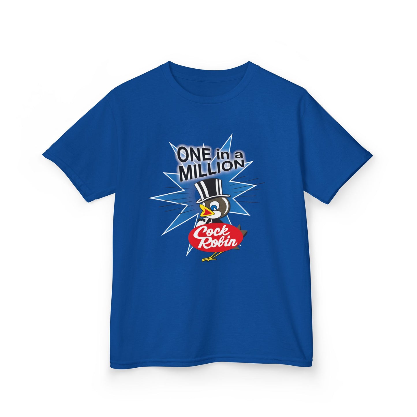 Kids Cock Robin ONE in a MILLION Tee – Retro Graphic T-Shirt