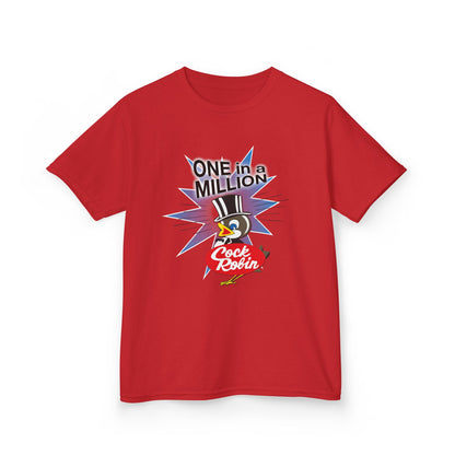 Kids Cock Robin ONE in a MILLION Tee – Retro Graphic T-Shirt