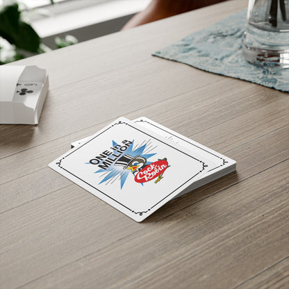 Cock Robin ONE in a MILLION Playing Cards – Retro Graphic Poker Deck