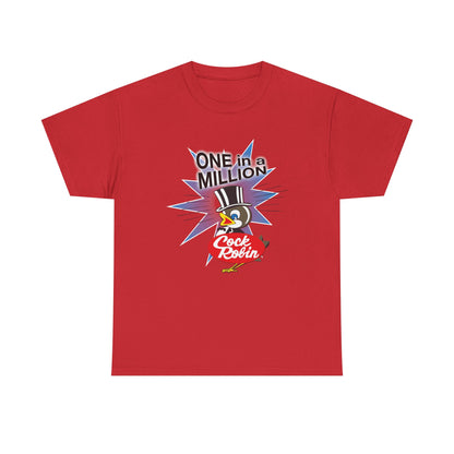 Cock Robin ONE in a MILLION T-Shirt -  Vintage Nostalgic Tee