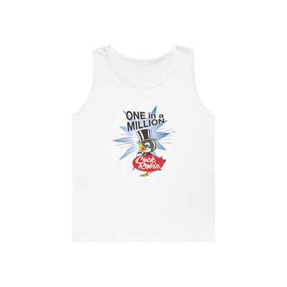 Cock Robin ONE in a MILLION Rocket Tank Top – Retro Graphic Tank