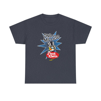 Cock Robin ONE in a MILLION T-Shirt -  Retro Hamburger & Ice Cream Shop