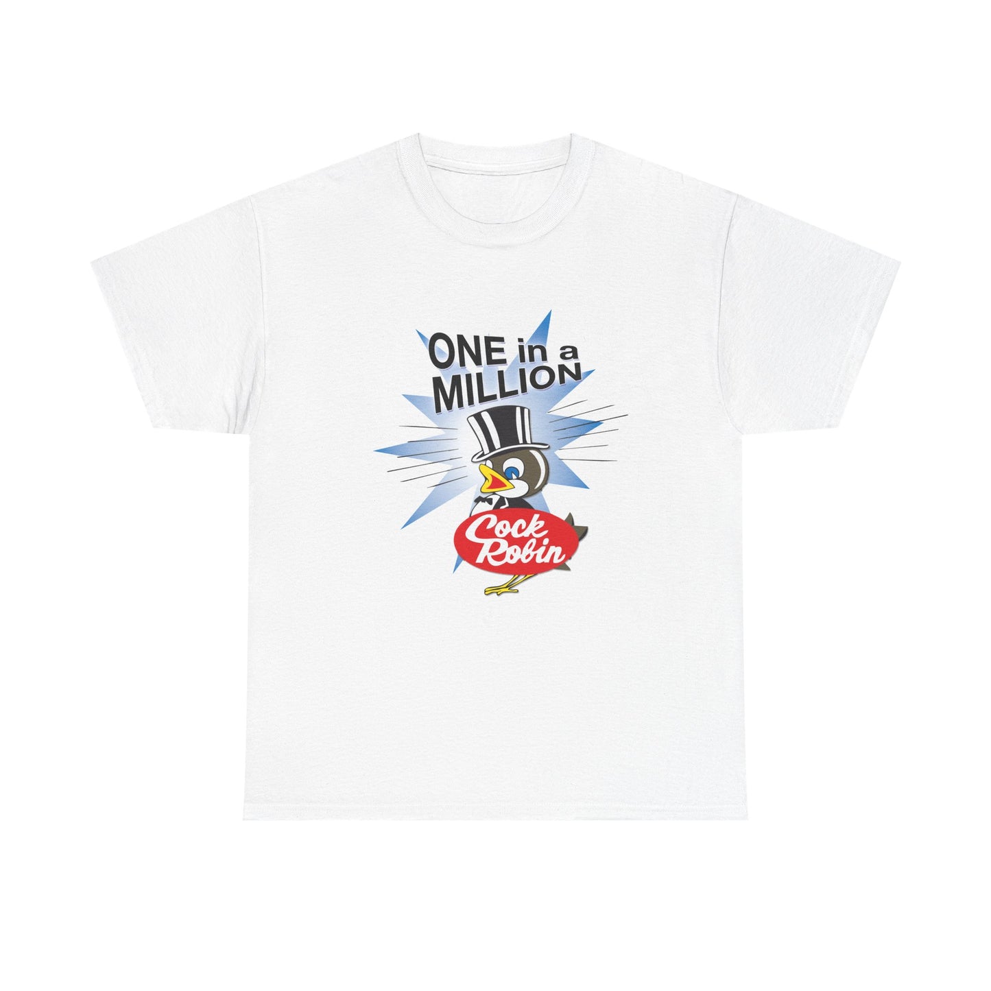 Cock Robin ONE in a MILLION T-Shirt -  Retro Hamburger & Ice Cream Shop