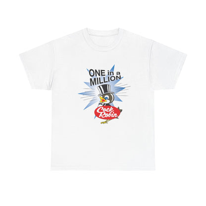 Cock Robin ONE in a MILLION T-Shirt -  Retro Hamburger & Ice Cream Shop