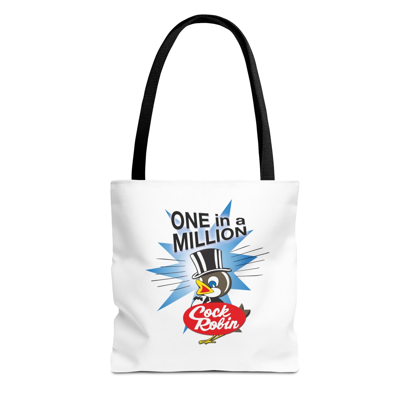 Cock Robin ONE in a MILLION Tote Bag — Vintage Graphic Beach & Market Tote