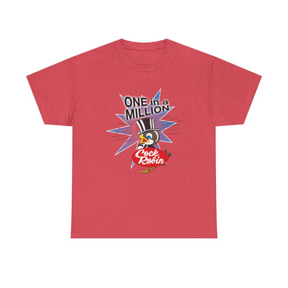 Cock Robin ONE in a MILLION T-Shirt -  Retro Hamburger & Ice Cream Shop