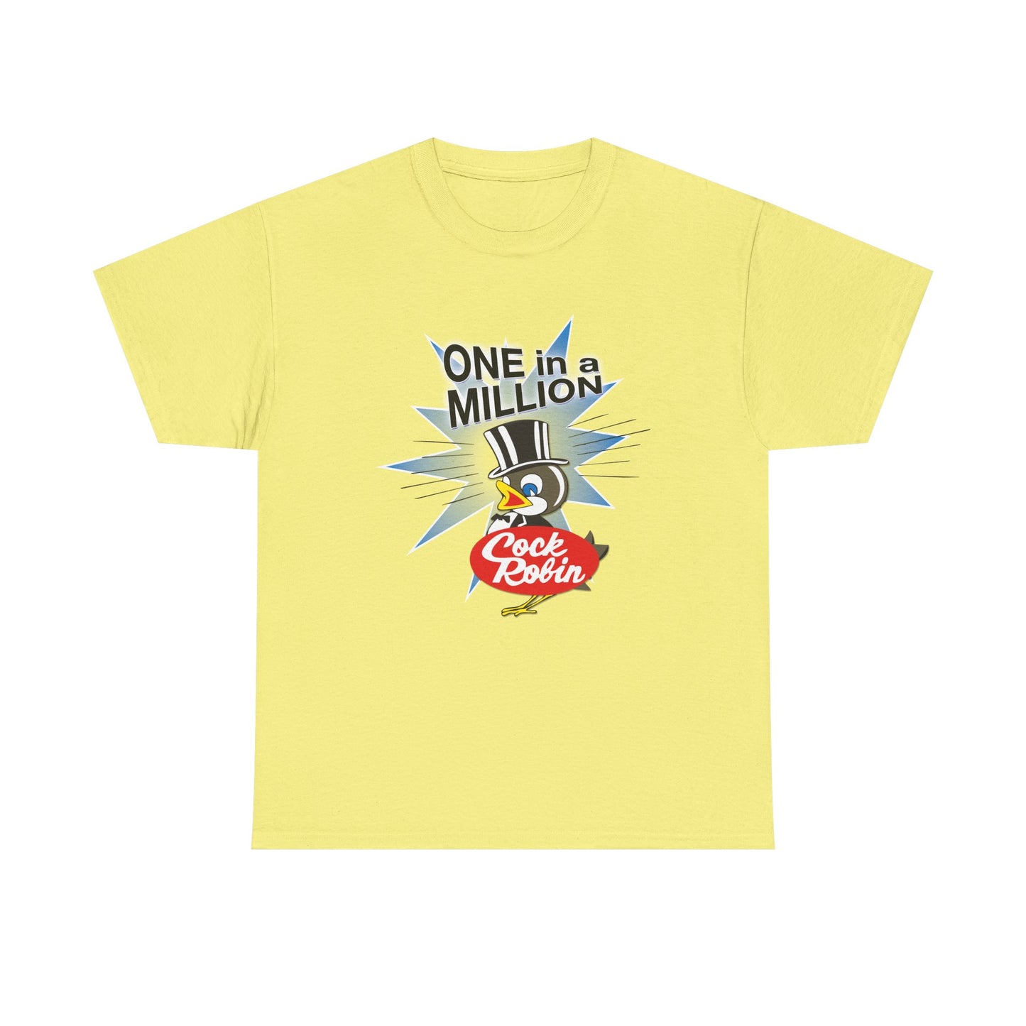 Cock Robin ONE in a MILLION T-Shirt -  Retro Hamburger & Ice Cream Shop
