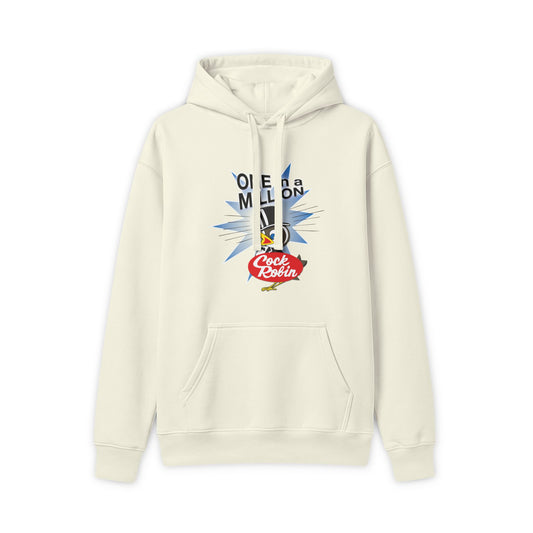 Cock Robin ONE in a MILLION Hammer Maxweight Hoodie – Retro Graphic Pullover