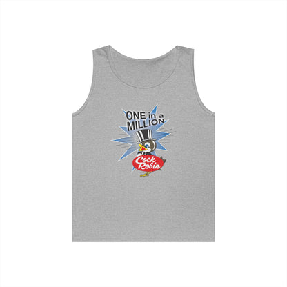 Cock Robin ONE in a MILLION Rocket Tank Top – Retro Graphic Tank