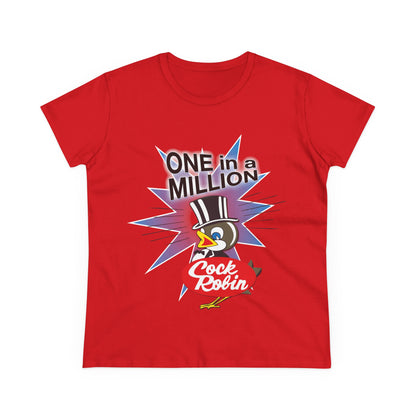 Women's Cock Robin ONE in a MILLION T-Shirt – Retro Graphic Tee
