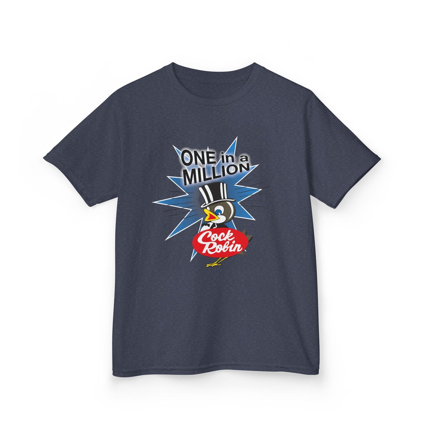 Kids Cock Robin ONE in a MILLION Tee – Retro Graphic T-Shirt