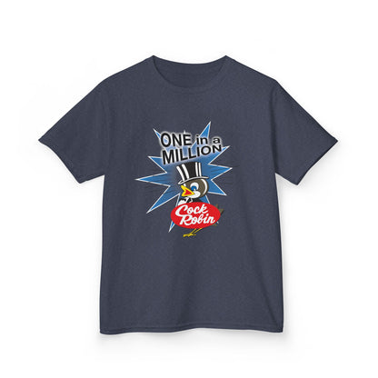 Kids Cock Robin ONE in a MILLION Tee – Retro Graphic T-Shirt